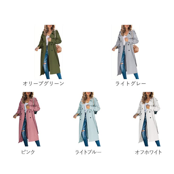 トレンチコート レディース lyco183 | BACKYARD FAMILY | 詳細画像10 