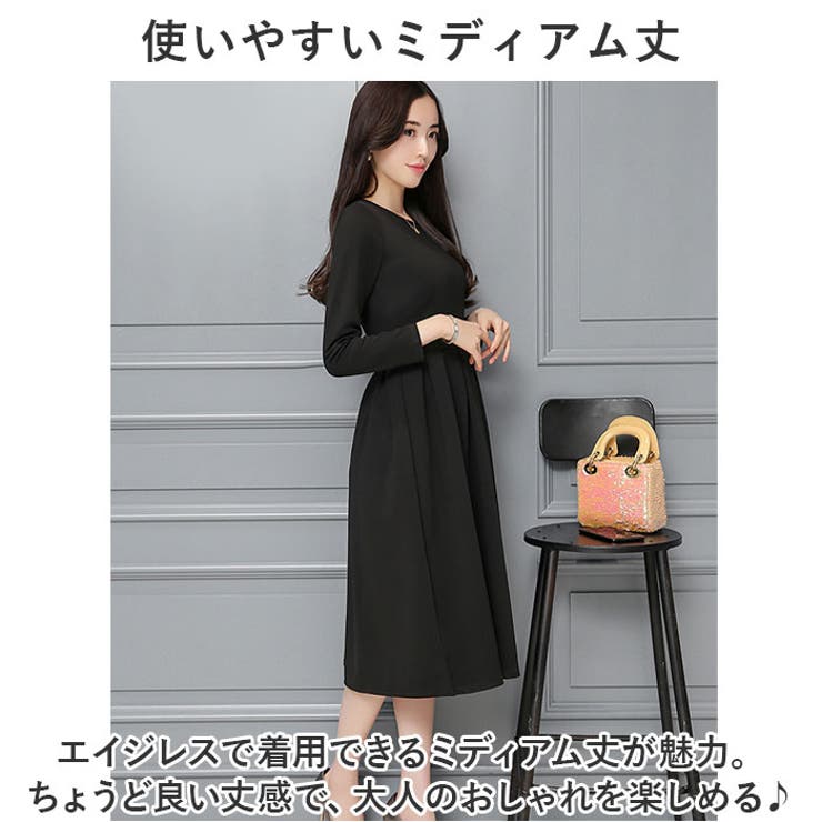 フォーマルワンピース シック mmfdress1219b[品番：BCYW0027722