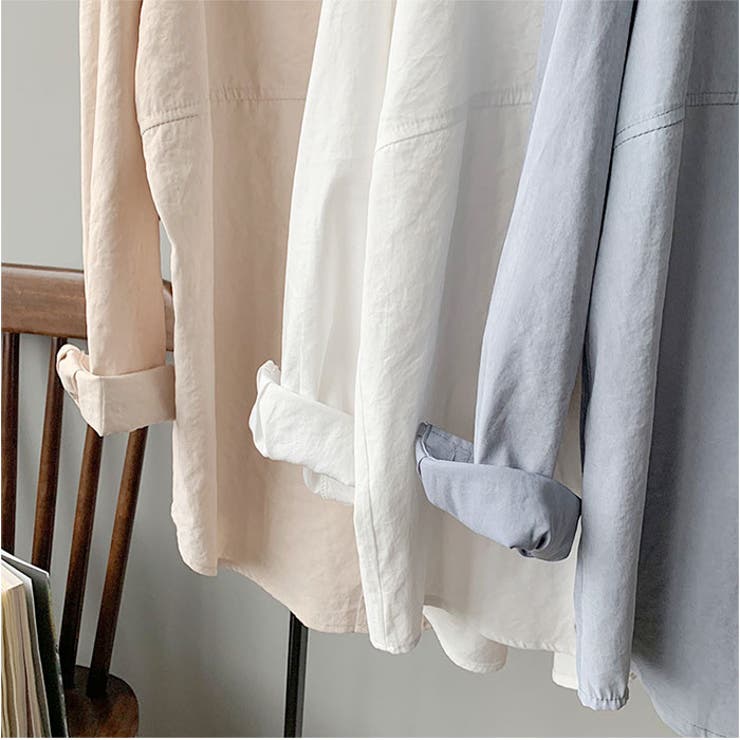 春夏秋 シャツブラウス 長袖 seblouse5623 | BACKYARD FAMILY | 詳細画像12 