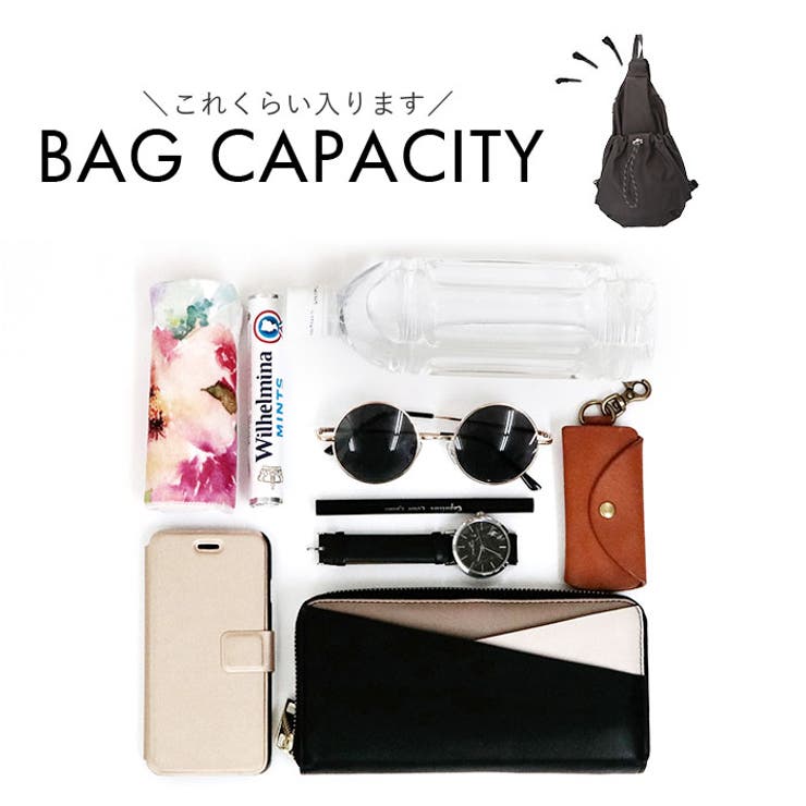 Legato Largo ドロストバッククロスボディバッグ[品番