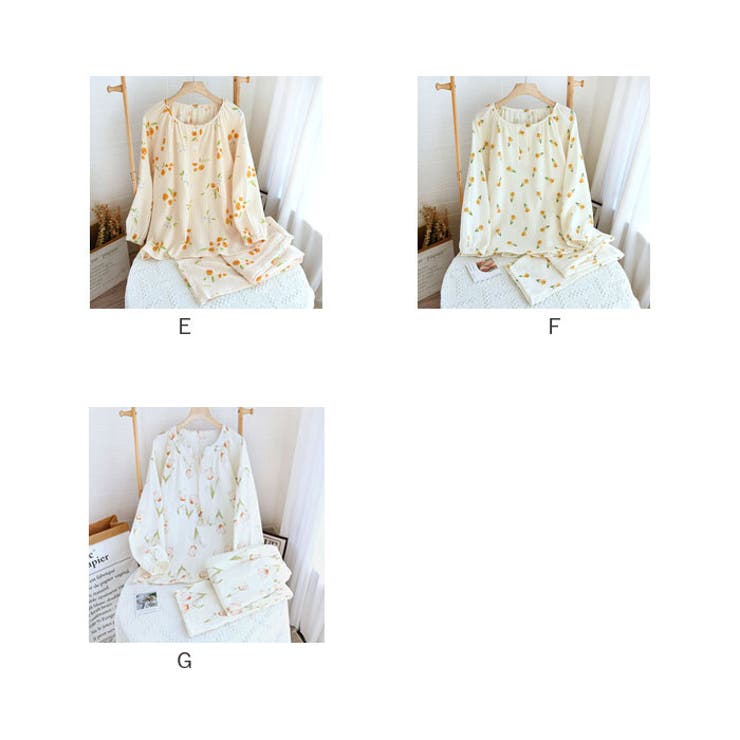 ルームウエア パジャマ ガーゼ 春夏秋冬 gpaj6020 | BACKYARD FAMILY | 詳細画像20 