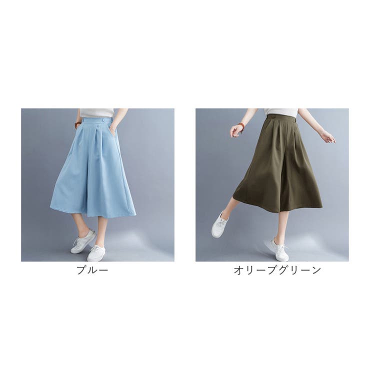 最安値お値下げ中【新品未使用】ルーニィ ガウチョパンツ ワイド