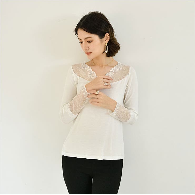 レースインナー トップス pkwf2206 | BACKYARD FAMILY | 詳細画像3 