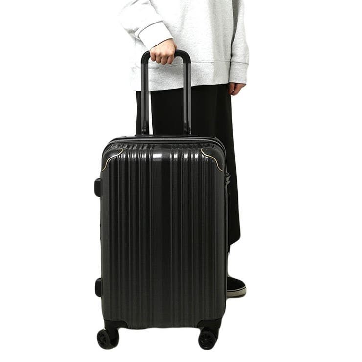 衝撃特価 wise:ly 52-58L[品番：BCYW0027611 スーツケース ワイズリー スーツケース+キャリーバッグ