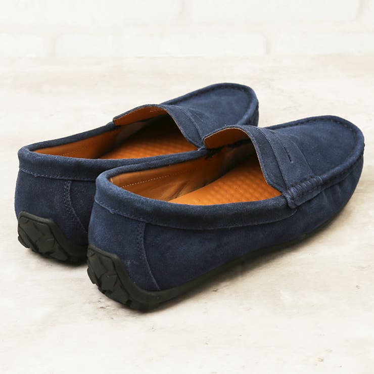 スエードドライビングシューズ（2218798）｜BARNEYS NEW YORK
