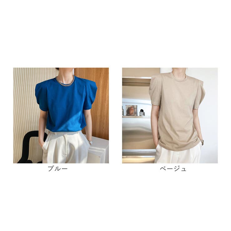 Tシャツ レディース パフスリーブ ykcuts232 | BACKYARD FAMILY | 詳細画像19