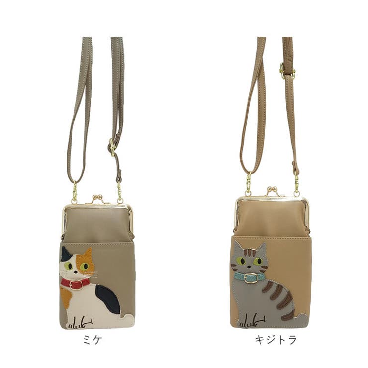 猫がま口ショルダー[品番：BCYW0028162]｜BACKYARD FAMILY