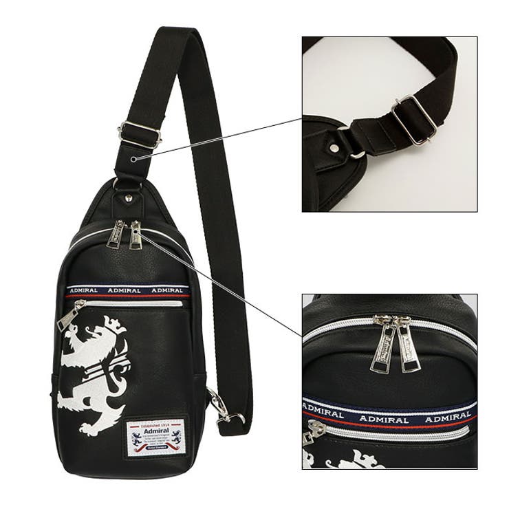 Admiral アドミラル ADGA-01 ワンショルダーバッグ | BACKYARD FAMILY | 詳細画像10 