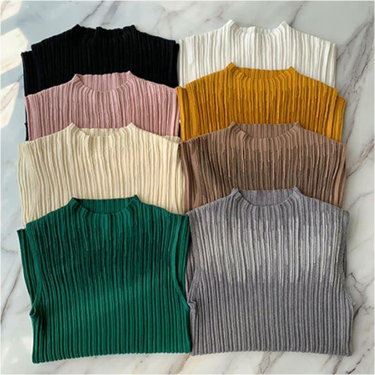 ノースリーブ ハイネック リブ mmhns220f | BACKYARD FAMILY | 詳細画像9 