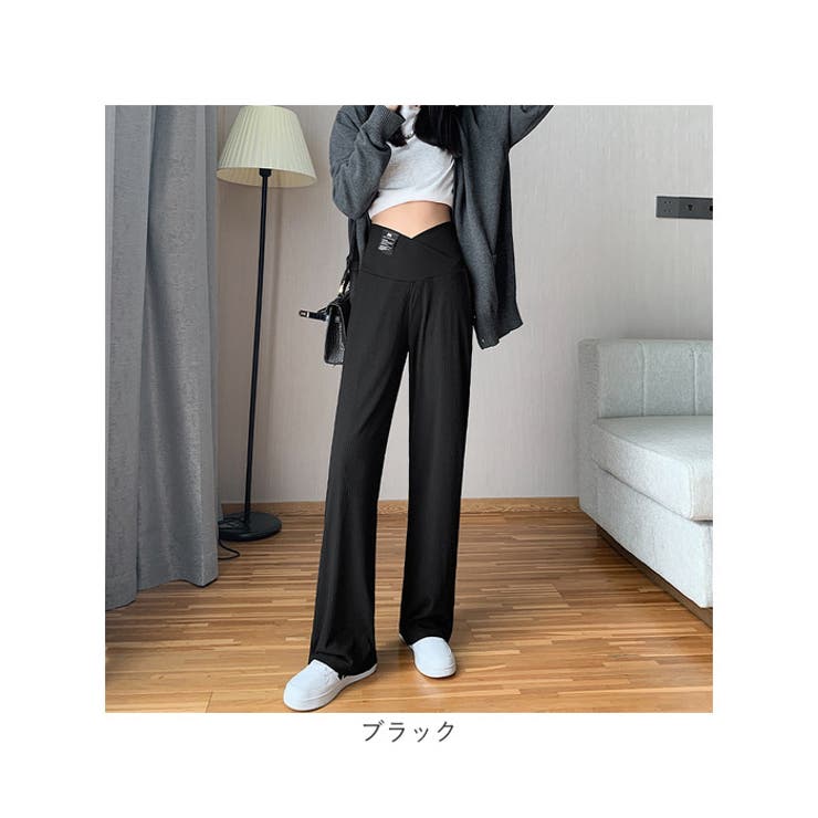 マタニティ パンツ ワイドパンツ 美脚 春夏秋 | BACKYARD FAMILY | 詳細画像12 