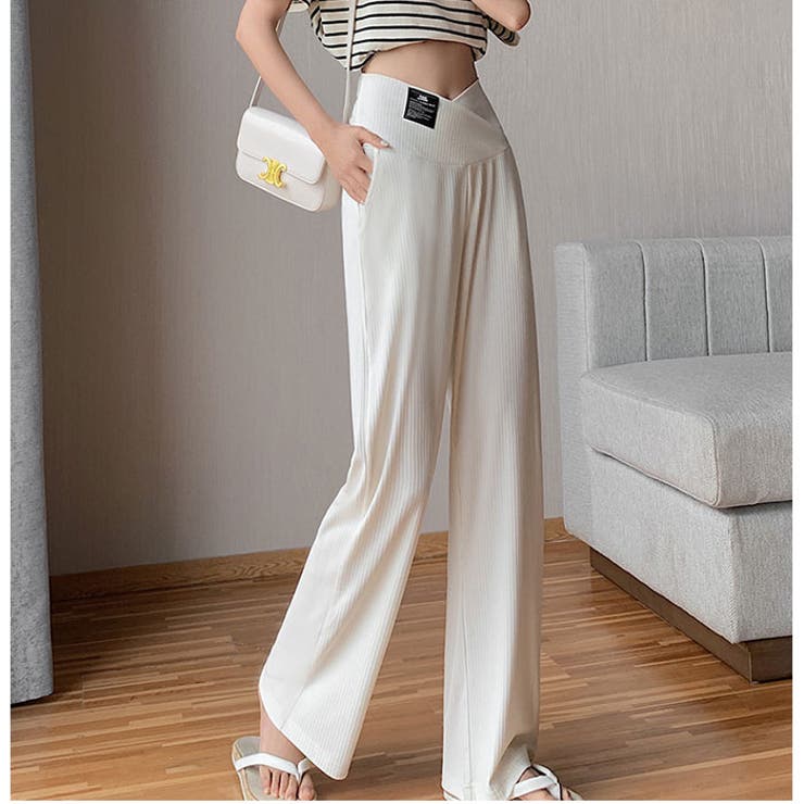 マタニティ パンツ ワイドパンツ 美脚 春夏秋 | BACKYARD FAMILY | 詳細画像9 