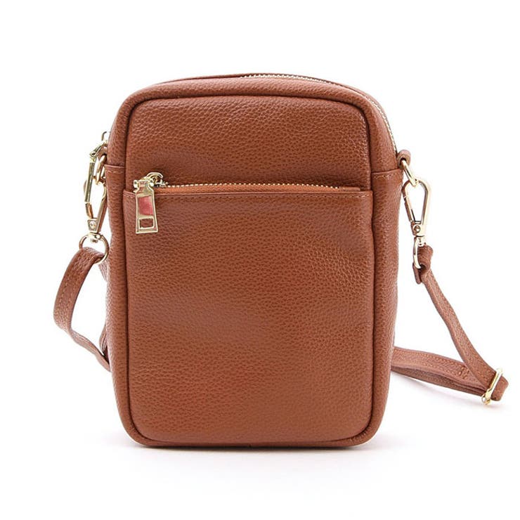 COOCO シュリンクレザー縦型ミニショルダーバッグ[品番 COOCO シュリンクレザー縦型ミニショルダーバッグ[品番