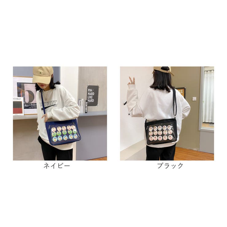 痛バッグ ショルダー キャンパス 推し活[品番：BCYW0029384]｜BACKYARD