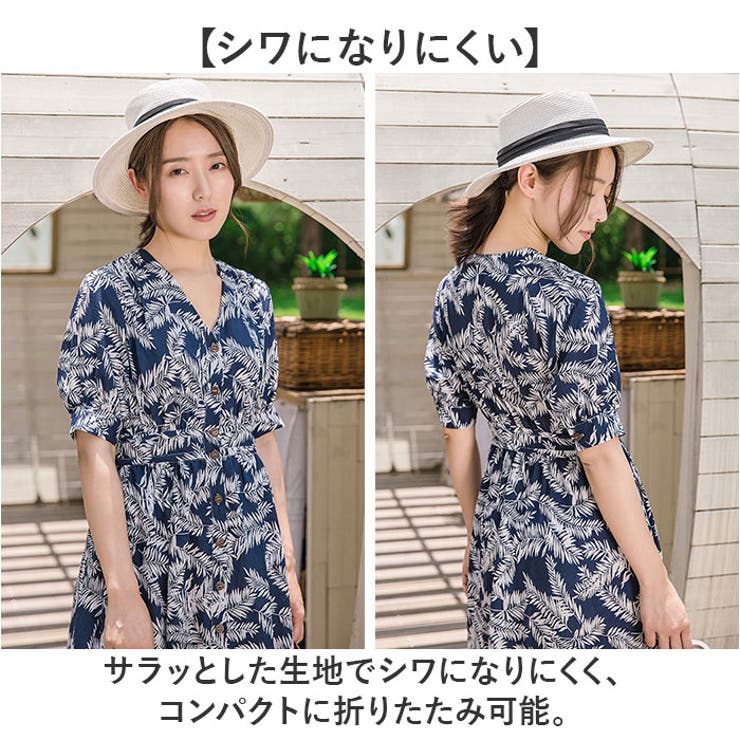 親子ペア ワンピース アロハシャツ 水着 | BACKYARD FAMILY | 詳細画像6 