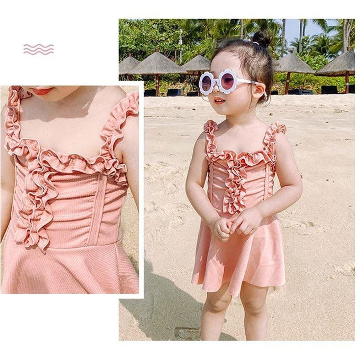 キッズ 水着 女の子 ワンピース フリル | BACKYARD FAMILY | 詳細画像7