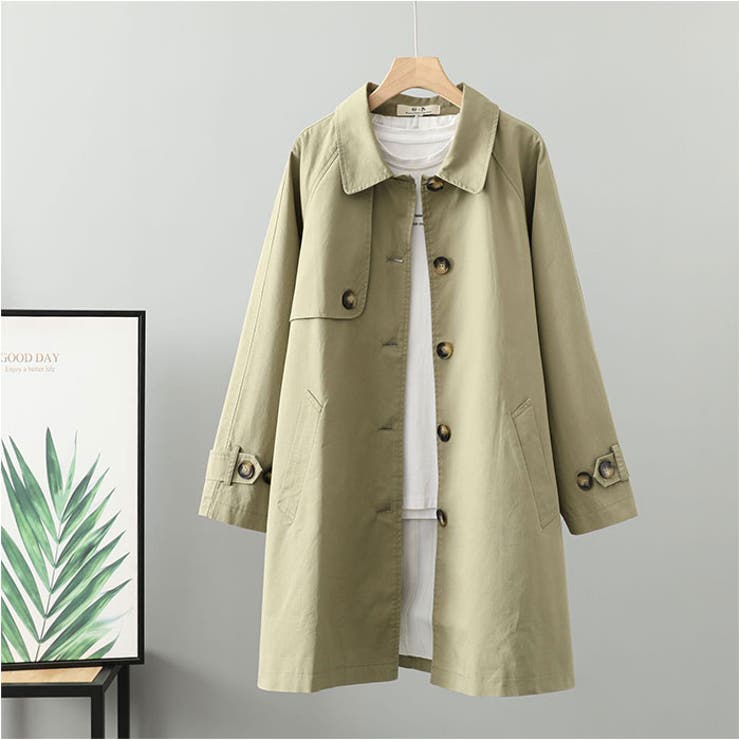トレンチコート レディース 春 秋 ロングコート | BACKYARD FAMILY | 詳細画像4 