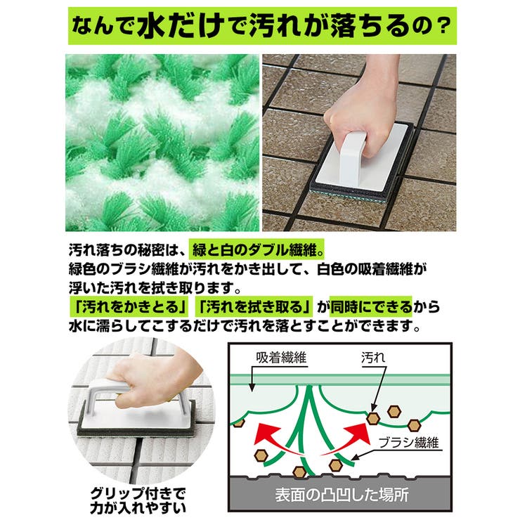 外壁玄関ブラッシングスポンジ AZ655 | BACKYARD FAMILY | 詳細画像6 