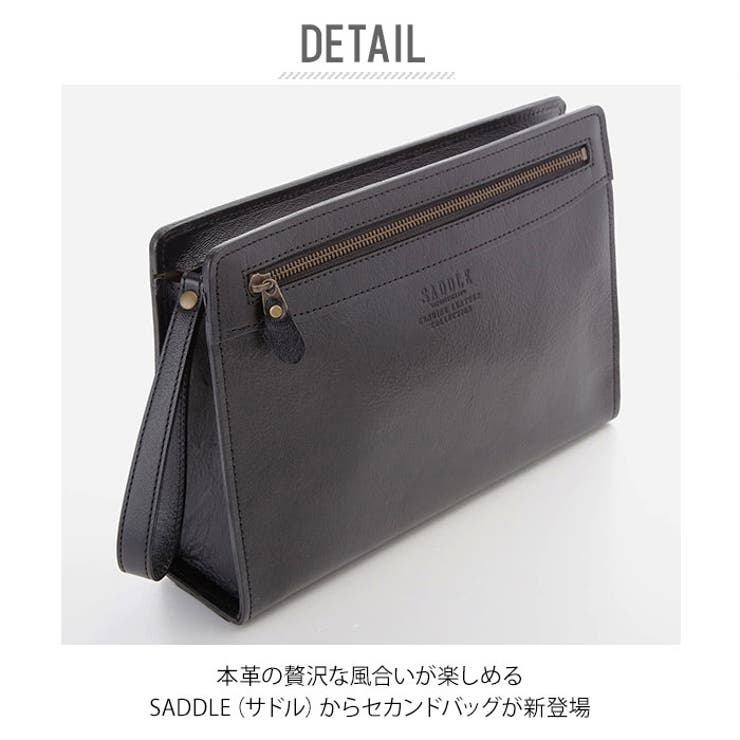 SADDLE サドル 牛革セカンドバッグ | BACKYARD FAMILY | 詳細画像2 