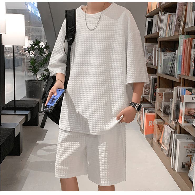 セットアップ Tシャツ ハーフパンツ msups328mc | BACKYARD FAMILY | 詳細画像4 