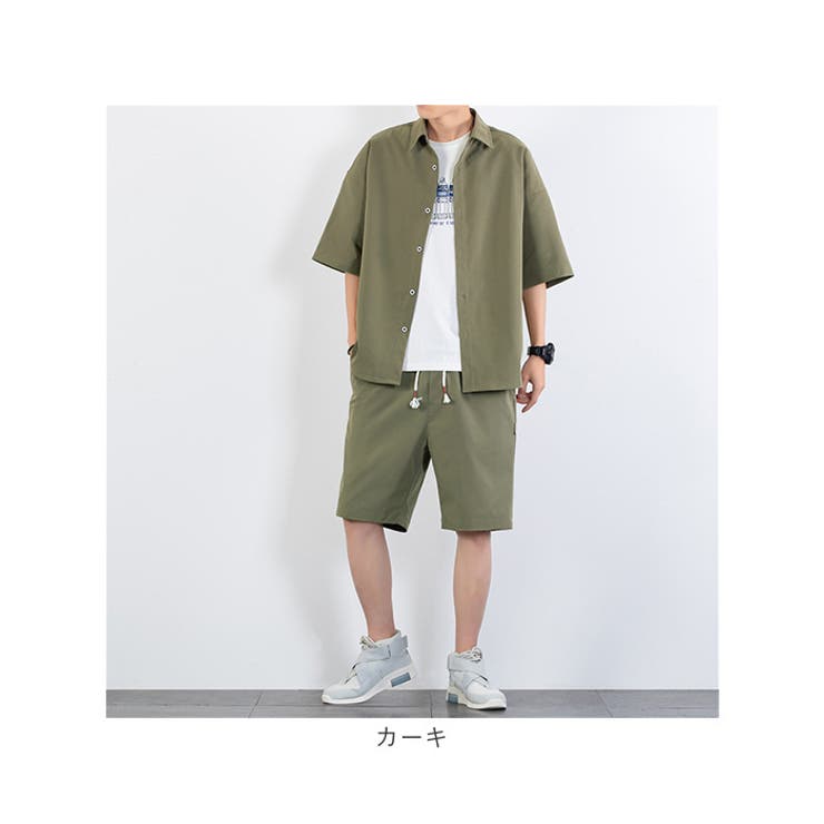 セットアップ 半袖 ハーフパンツ msupss328me[品番：BCYW0029892
