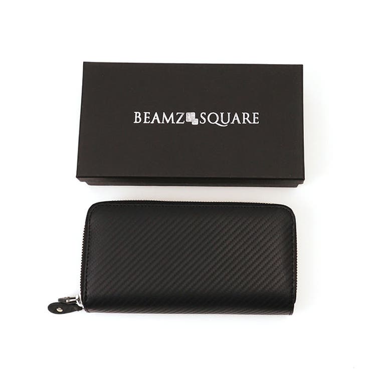 BEAMZSQUARE カーボンレザーWファスナー長財布 | BACKYARD FAMILY | 詳細画像9 