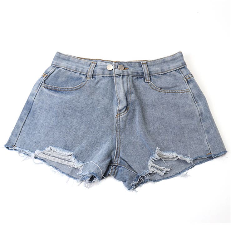 ショートパンツ デニム ハイウエスト レディース | BACKYARD FAMILY | 詳細画像15 