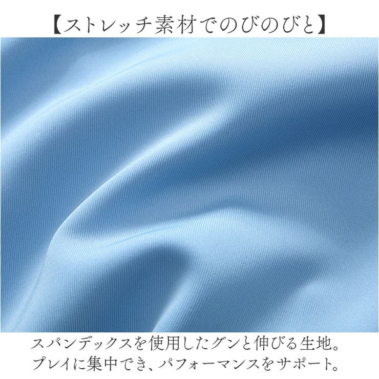 8 YARDS ゴルフスカート ブルー　sサイズ ゴルフスカート ゴルフウェア パンツ付き[品番：BCYW0030259