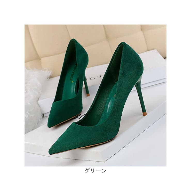 ハイヒール パンプス 美脚 ポインテッドトゥ 9cm[品番 ハイヒール パンプス 美脚 ポインテッドトゥ 9cm[品番