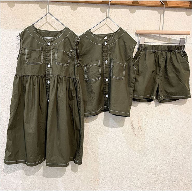 キャンディブッピー♡ワンピース バレッタセット XSサイズ キッズ ワンピース セットアップ きょうだい お揃い[品番