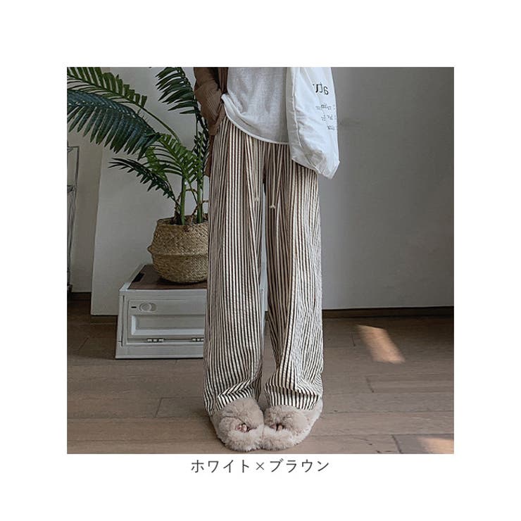 ワイドパンツ レディース ストレートパンツ | BACKYARD FAMILY | 詳細画像16 