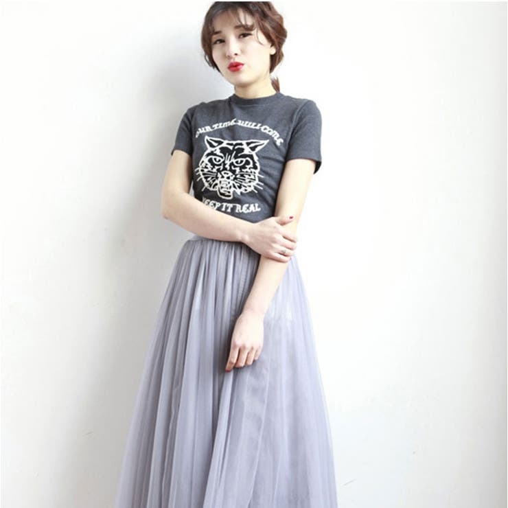 レディース ロング チュールスカート | BACKYARD FAMILY | 詳細画像4 