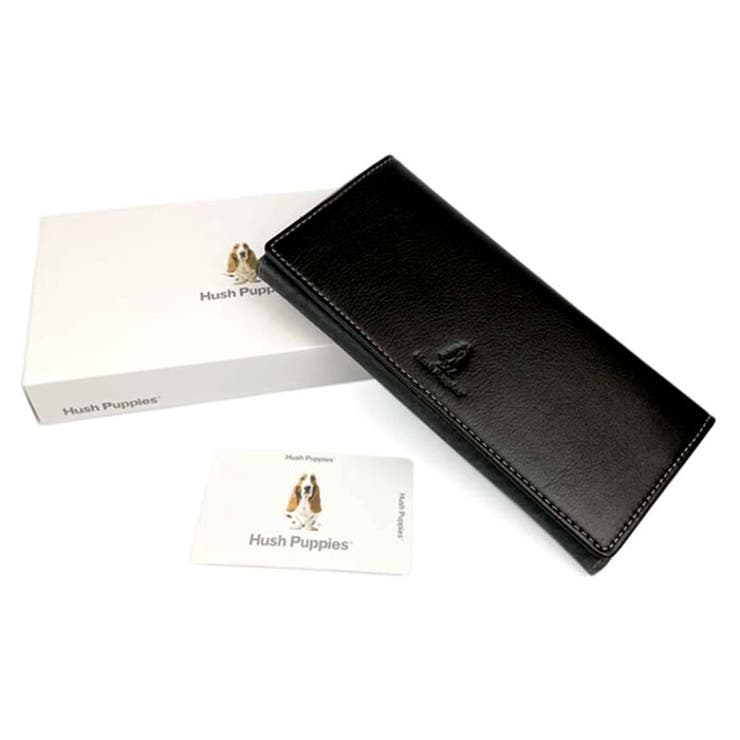 Hush Puppies ハッシュパピー リアルレザー バイカラー 長財布