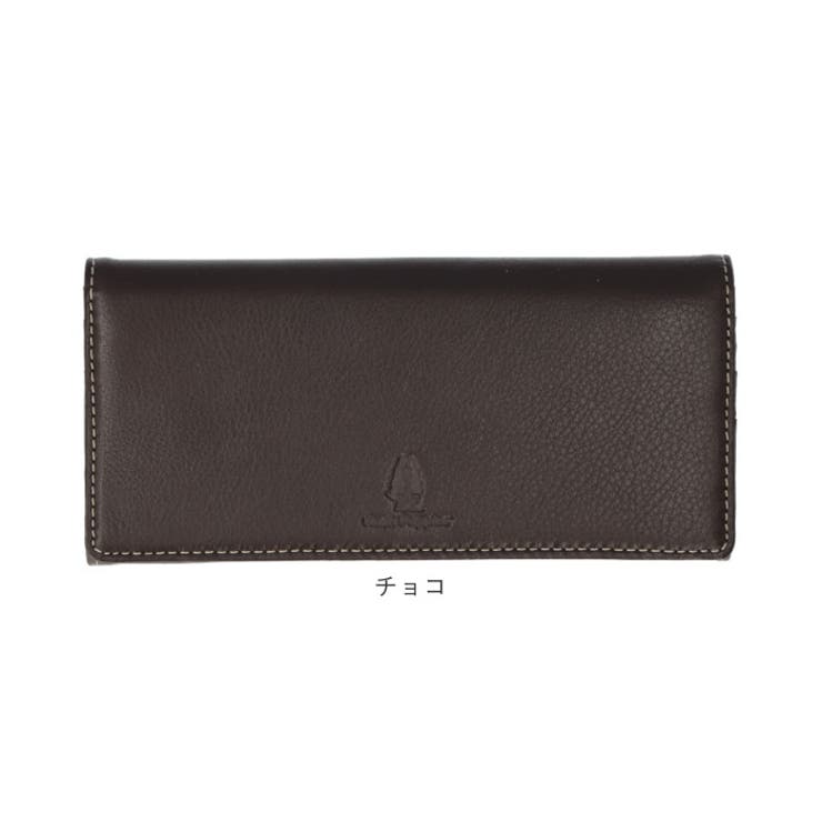 Hush Puppies ハッシュパピー リアルレザー バイカラー 長財布