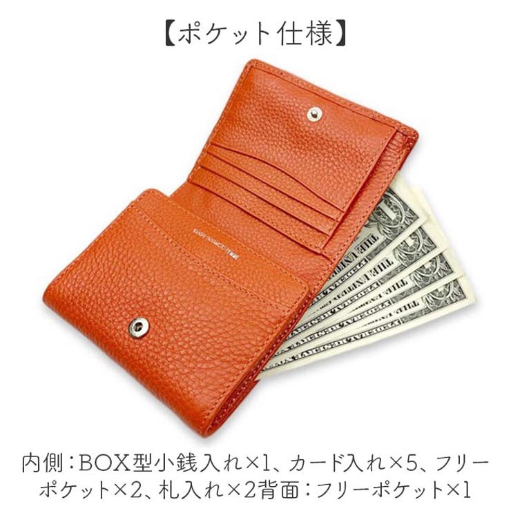 KANSAI YAMAMOTO リアルレザー 二つ折り財布 | BACKYARD FAMILY | 詳細画像7 