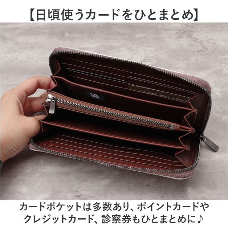 ZOO ZLW-135 クロコダイル革 財布[品番：BCYW0029663]｜BACKYARD
