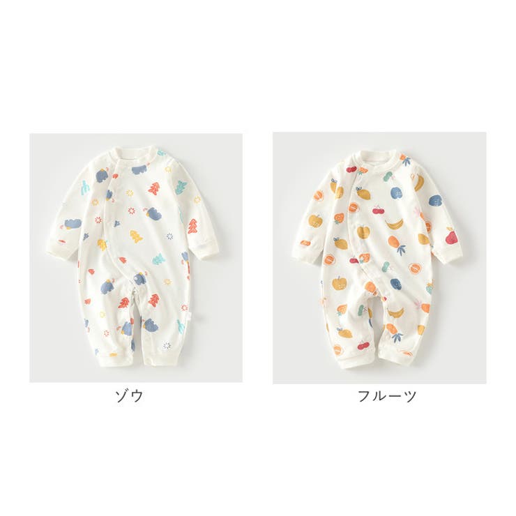 沸騰ブラドン ロンパース FAMILY ベビー服[品番：BCYW0030385]｜BACKYARD 長袖 ロンパース・カバーオール