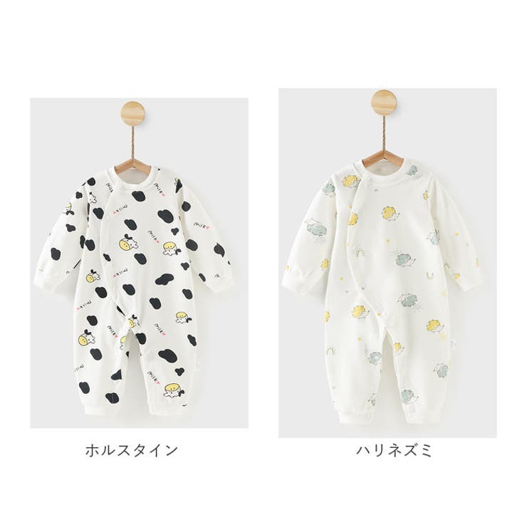 売れ筋ランキングも ロンパース 長袖 FAMILY ベビー服[品番：BCYW0030385]｜BACKYARD サロペット・オーバーオール・オールインワン
