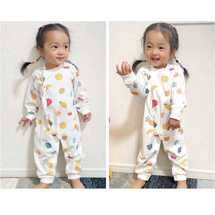 ロンパース 長袖 ベビー服[品番：BCYW0030385]｜BACKYARD FAMILY