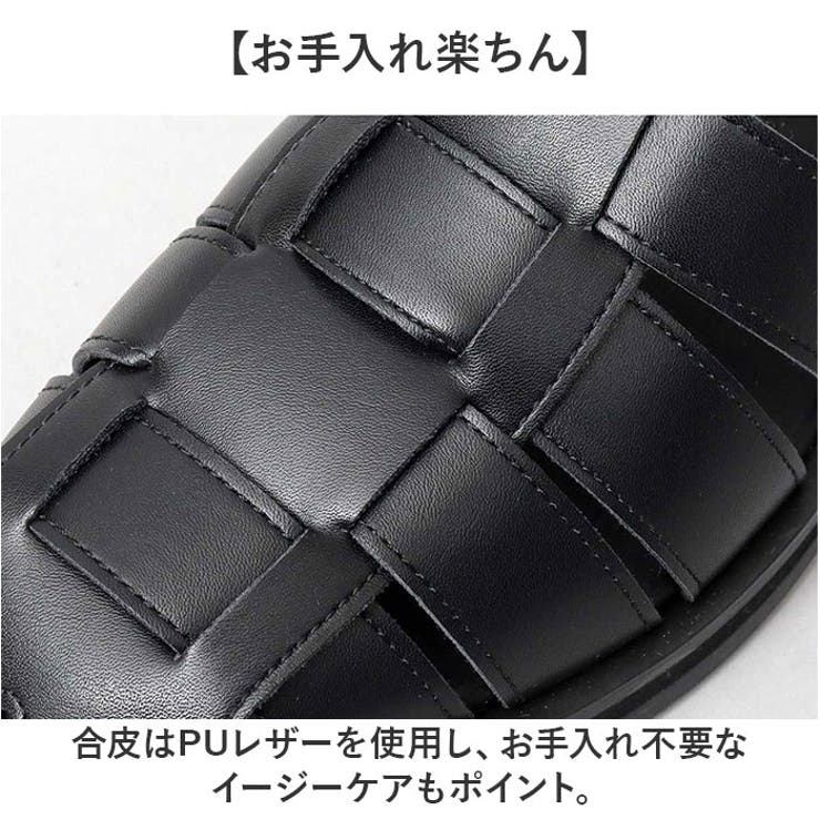 glabella SQUARE TOE GURKHA SANDALS | BACKYARD FAMILY | 詳細画像8 