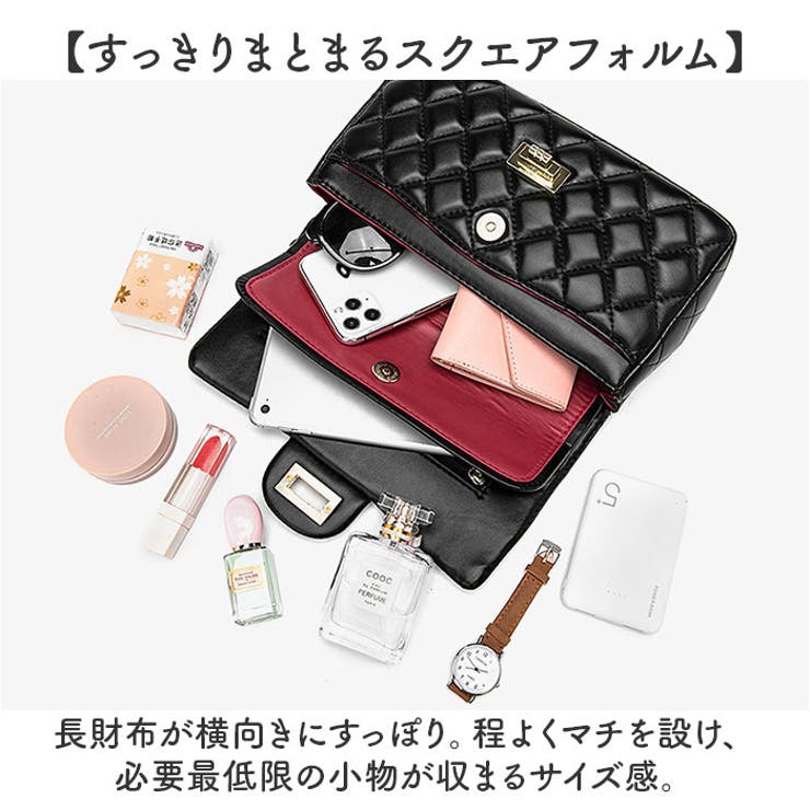 ショルダーバッグ チェーンバッグ レディース[品番：BCYW0030909