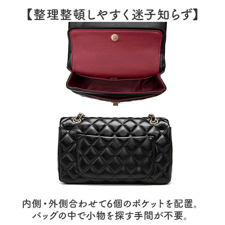 ショルダーバッグ チェーンバッグ レディース[品番：BCYW0030909