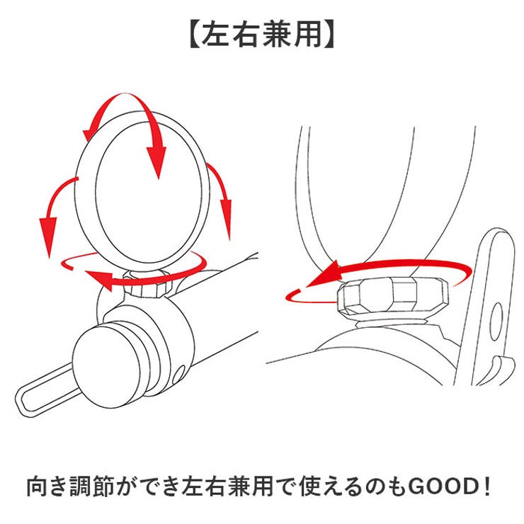 コウホウヨシ サイクルミラー KW-61 | BACKYARD FAMILY | 詳細画像7 