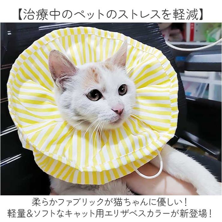 夏浴衣風(黄色)短毛シュシュ、わんちゃん猫ちゃん用
