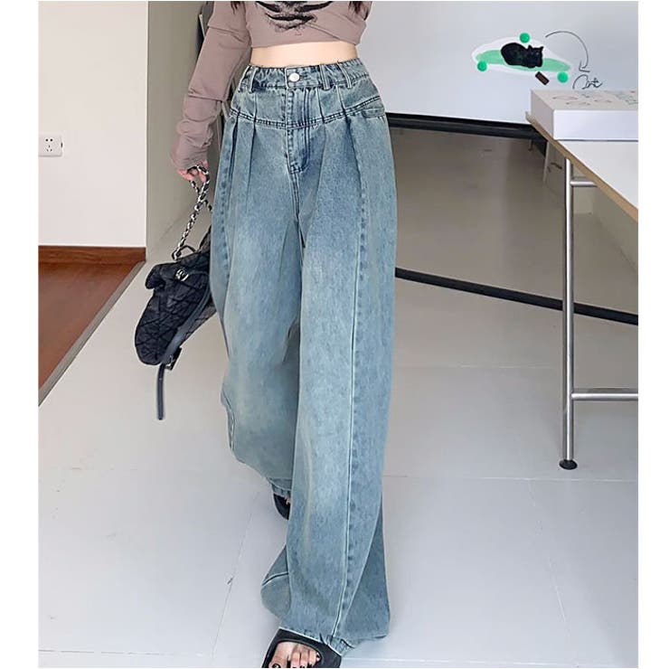 ワイドパンツ デニム デニムパンツ | BACKYARD FAMILY | 詳細画像11 