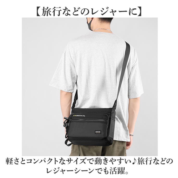 ショルダーバッグ メンズ 斜めがけ[品番：BCYW0030901