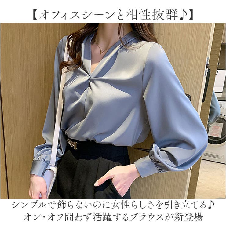 トップス シャツブラウス オフィス mmxblouse23i | BACKYARD FAMILY | 詳細画像2 