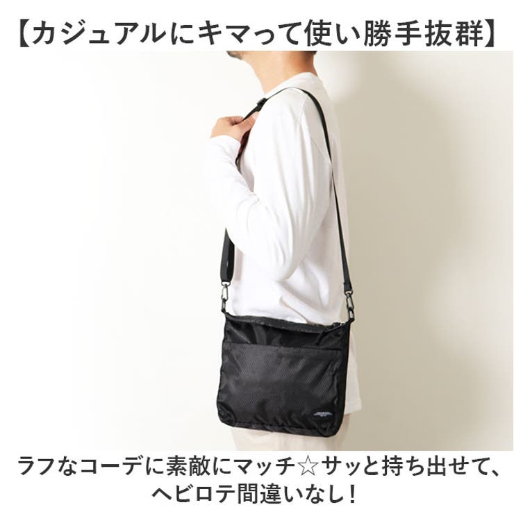 ナイロンサコッシュバッグ[品番：BCYW0030681]｜BACKYARD FAMILY