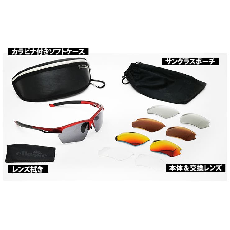 ellesse エレッセ スポーツサングラス