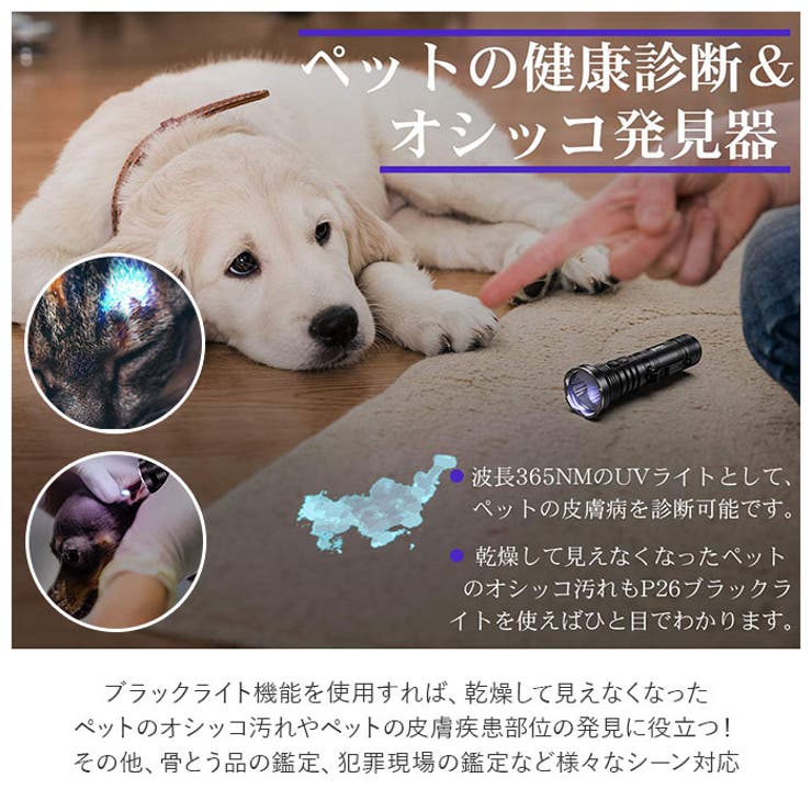 WUBEN ウーベン P26 ハンディライト BACKYARD FAMILY ノーブランド No Brand WUBEN ウーベン P26