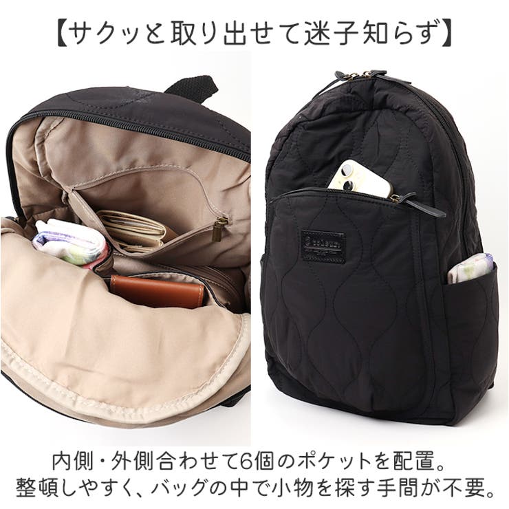 toleur トーラ ナイロン キルティング リュック バックパック カウレザ toleur トーラ ナイロン キルティング リュック バックパック